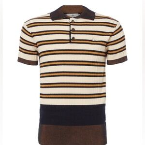 Vivienne Westwood Striped Polo CROPPED